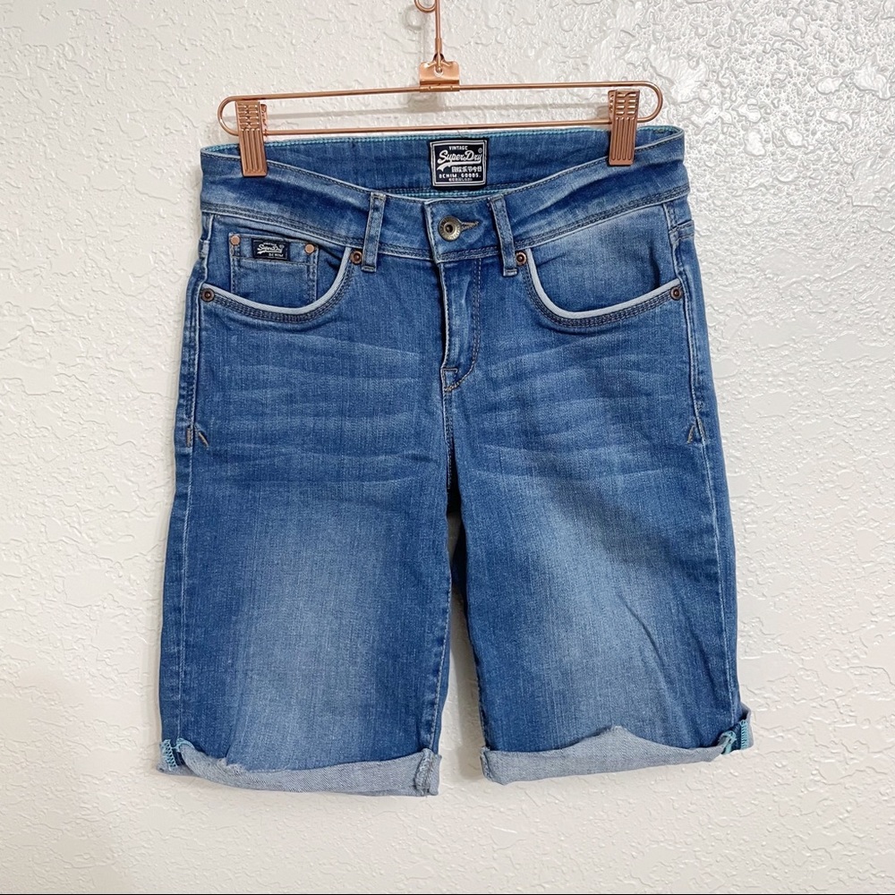 Superdry Denim Bermuda Shorts